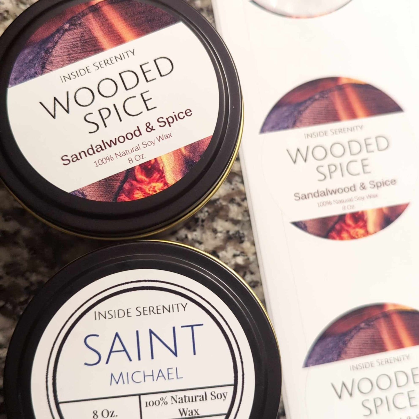 Saint Michael Candle