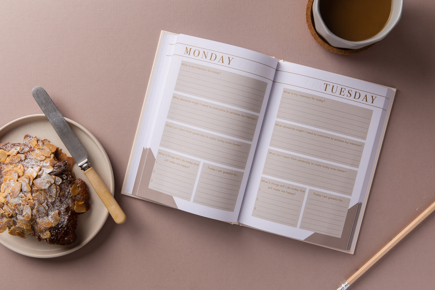 Morning Notes: Wellbeing & Gratitude Journal