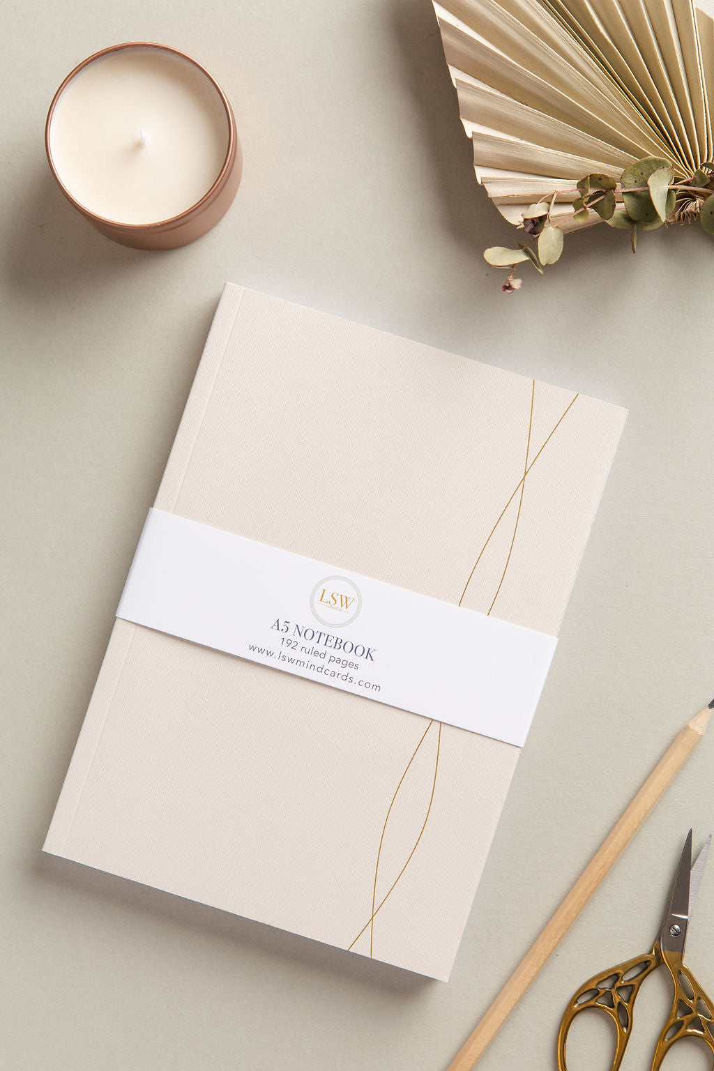 Mist Lined Journal