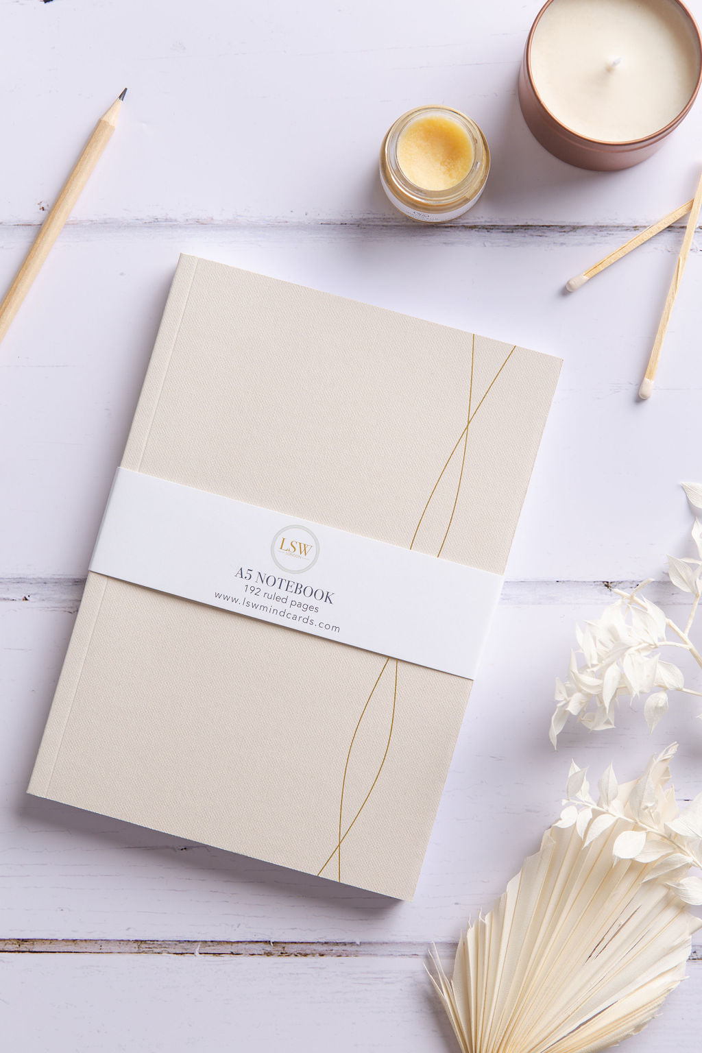 Mist Lined Journal