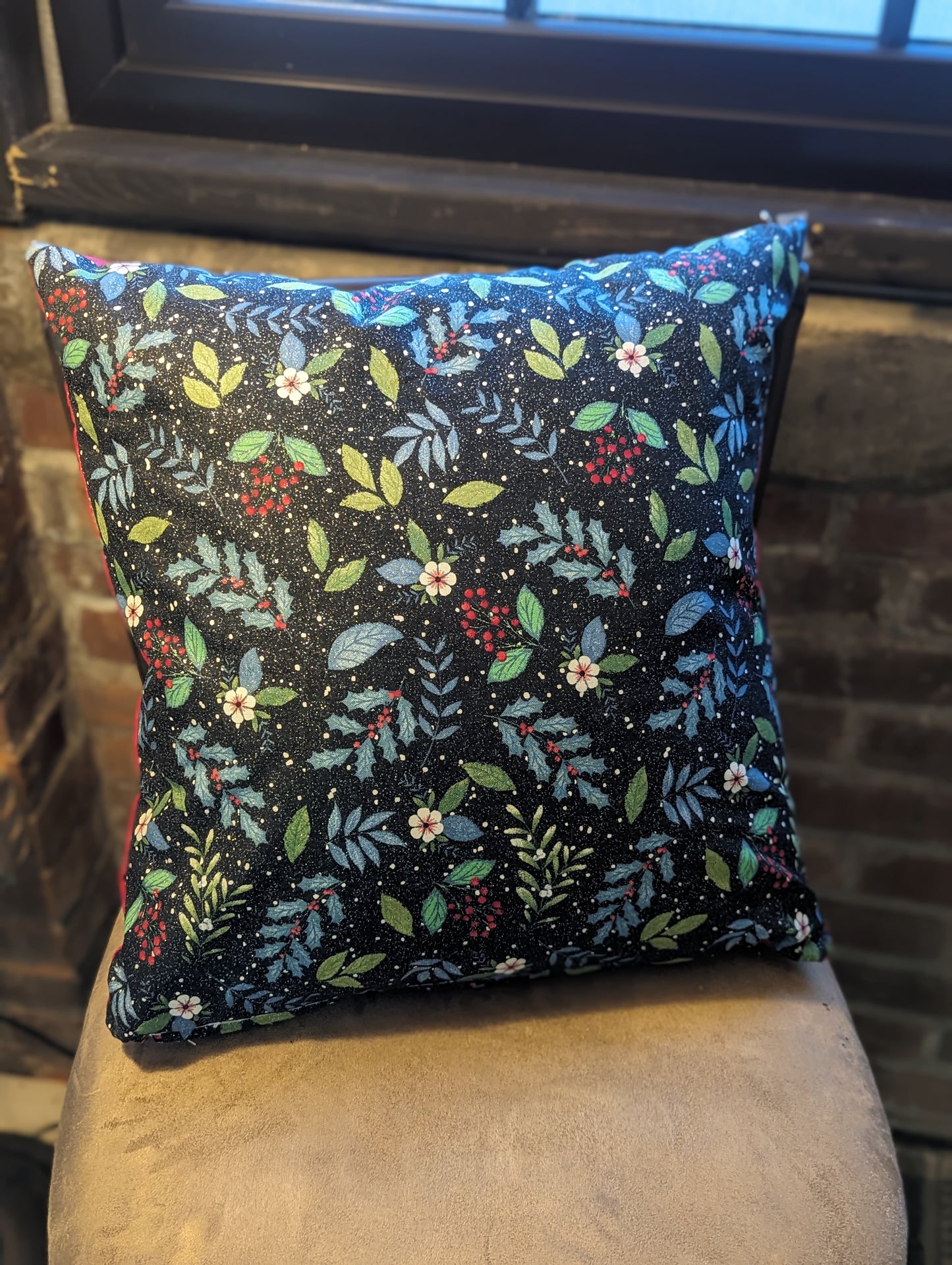 Dark Holiday Pillows