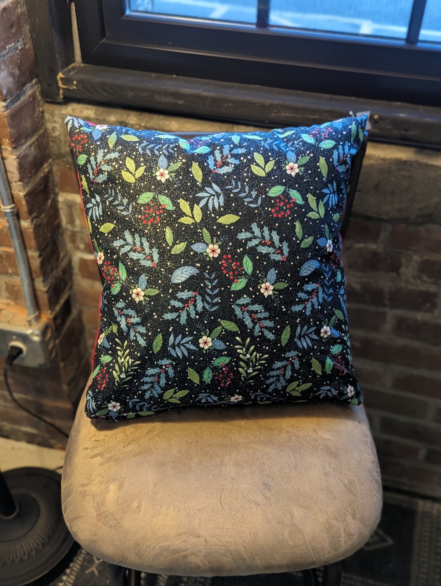 Dark Holiday Pillows