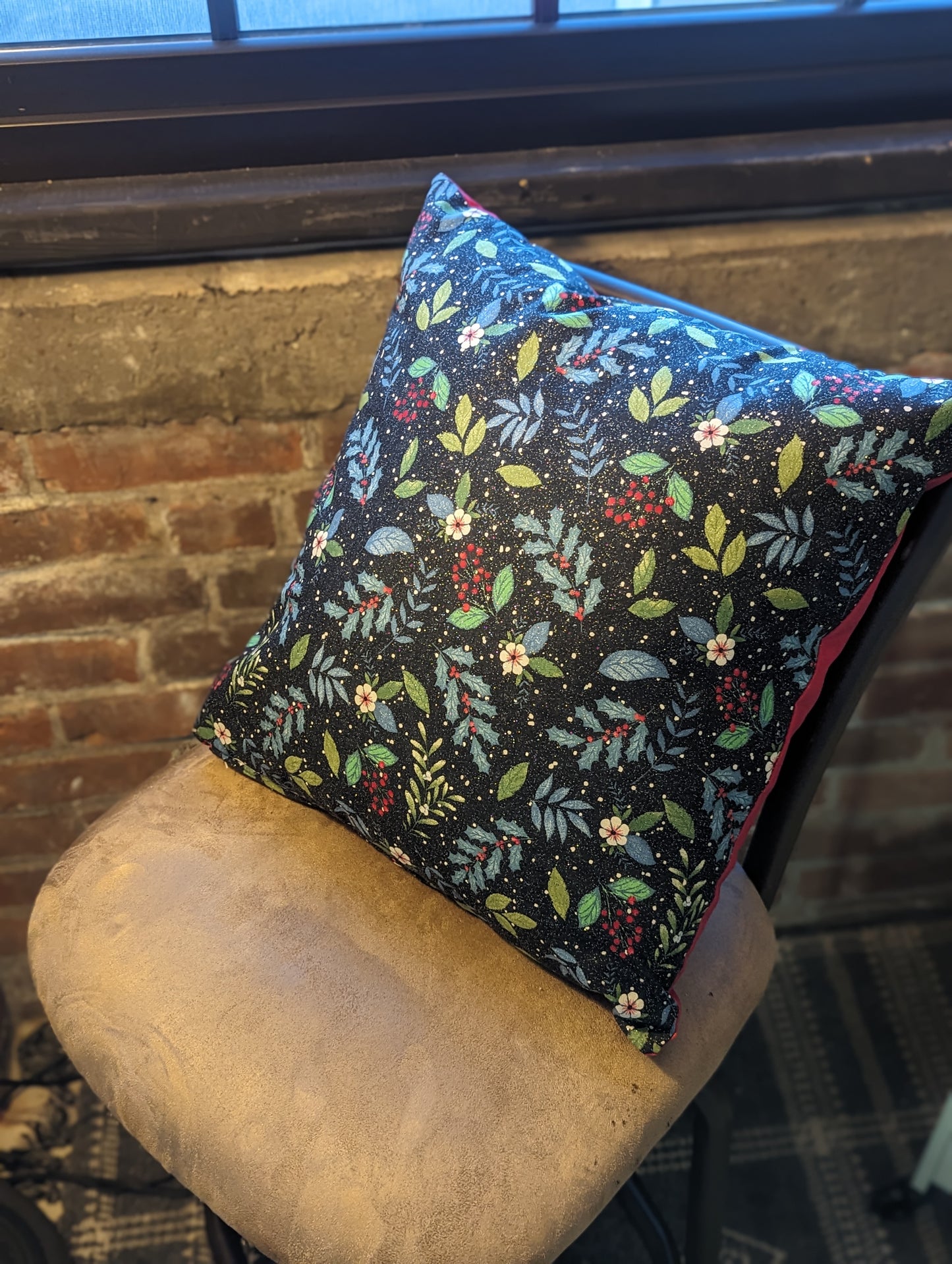 Dark Holiday Pillows