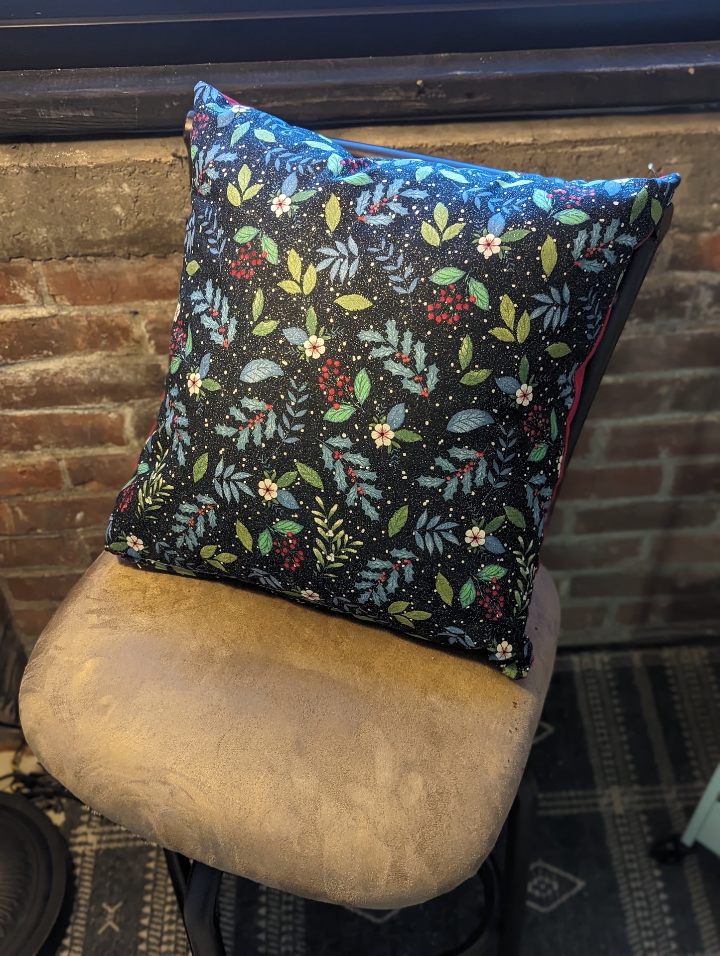 Dark Holiday Pillows