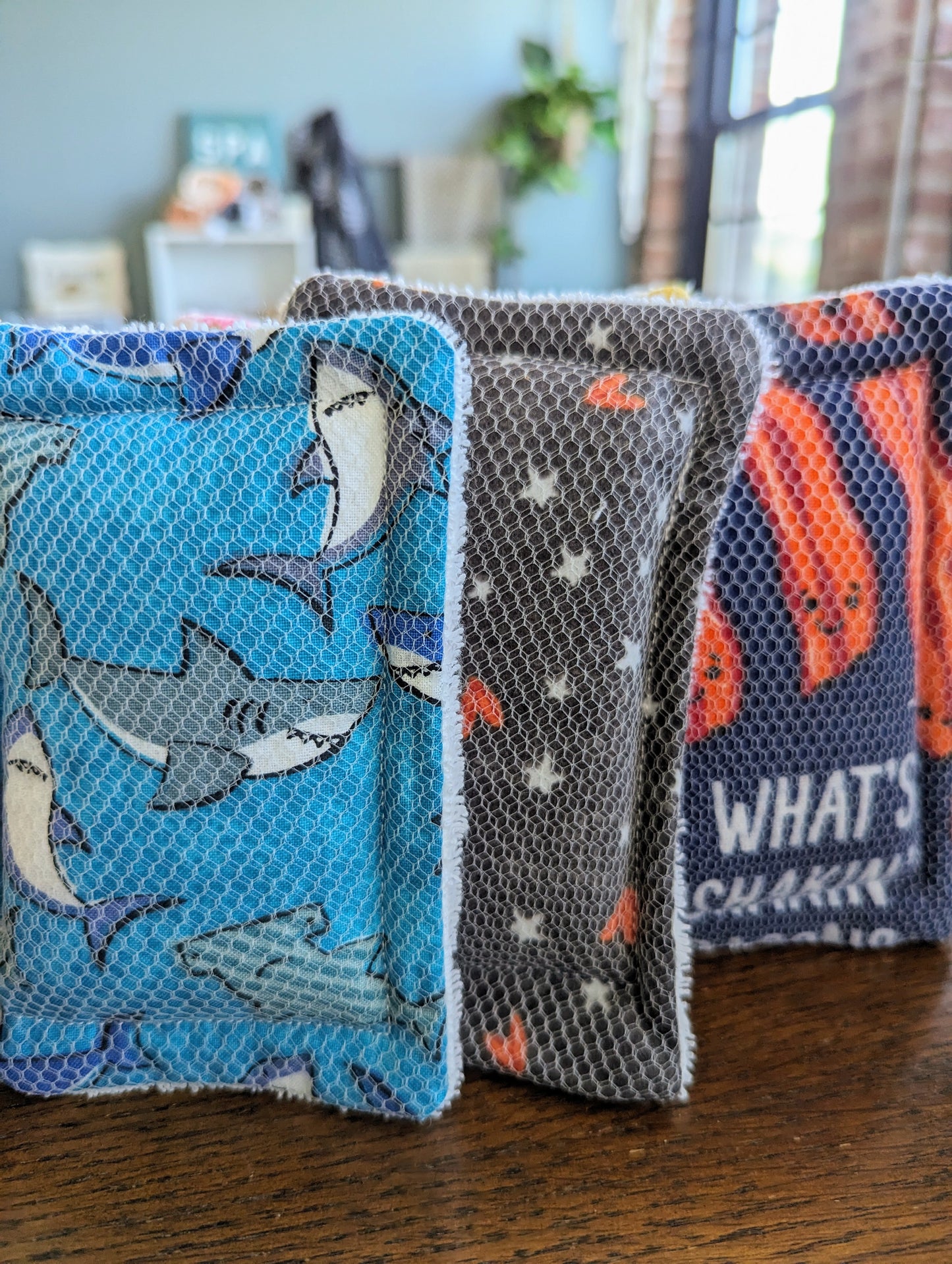multiple kitchen sponges