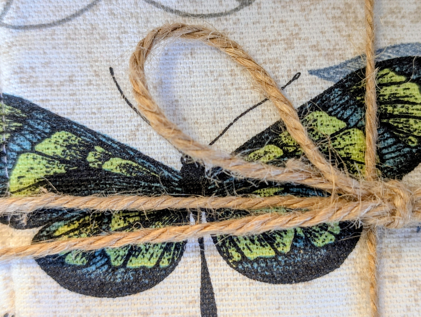 Butterfly Cloth Coaster Set