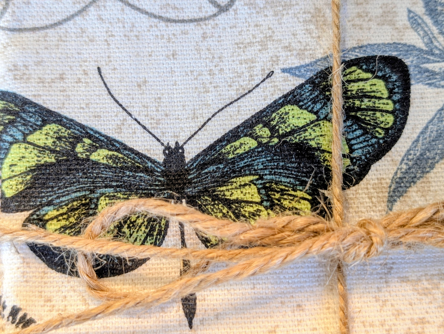 Butterfly Cloth Coaster Set