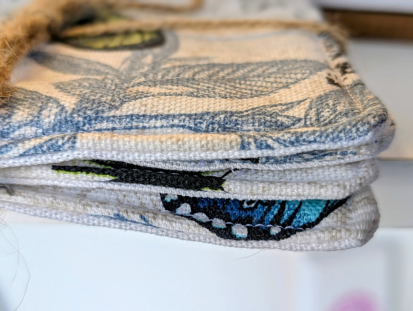 Butterfly Cloth Coaster Set