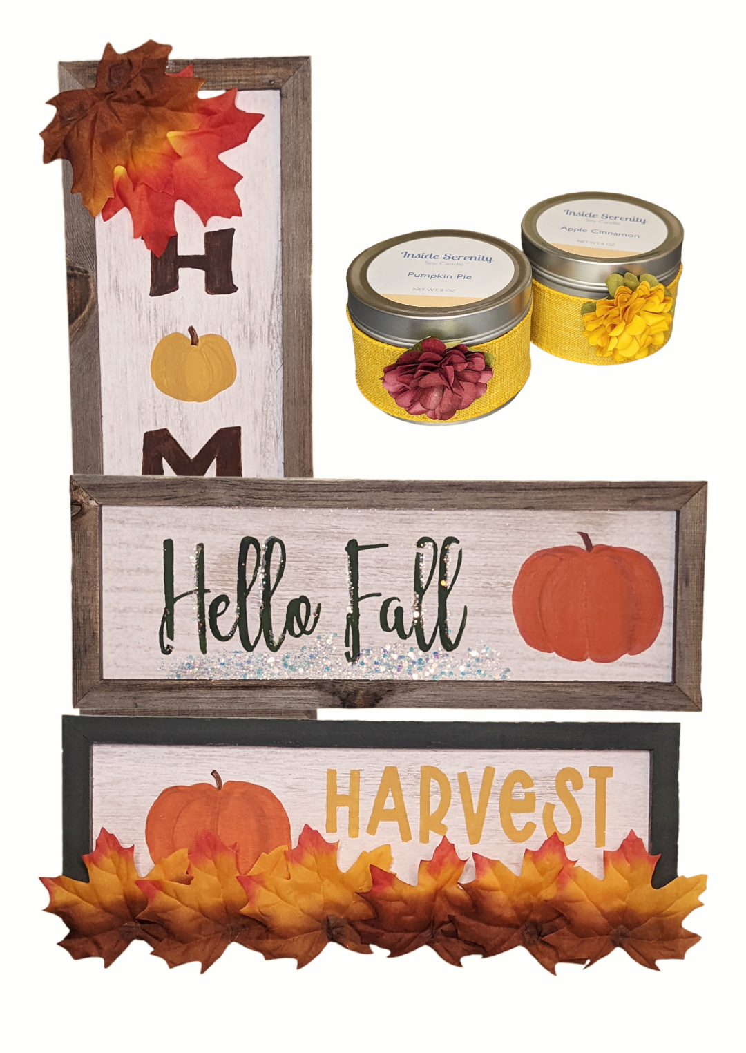 Fall Wood Harvest Sign