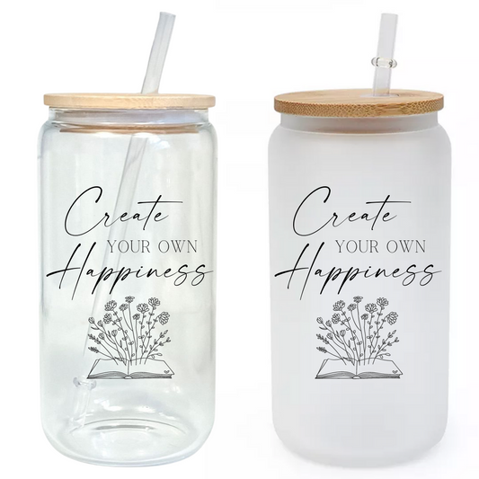 happiness comes from within tumbler 