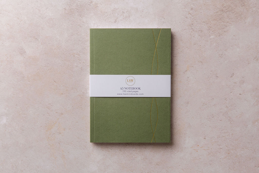 Mid-Green Lined Journal