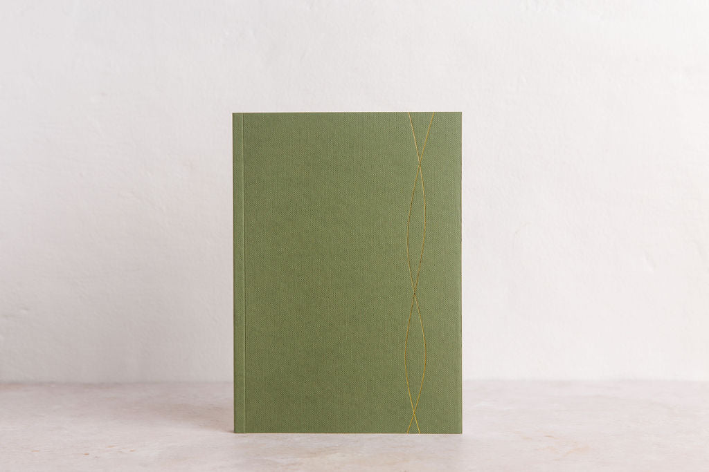 Mid-Green Lined Journal