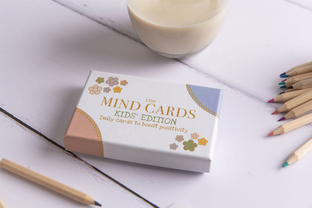 set of kids mind cards