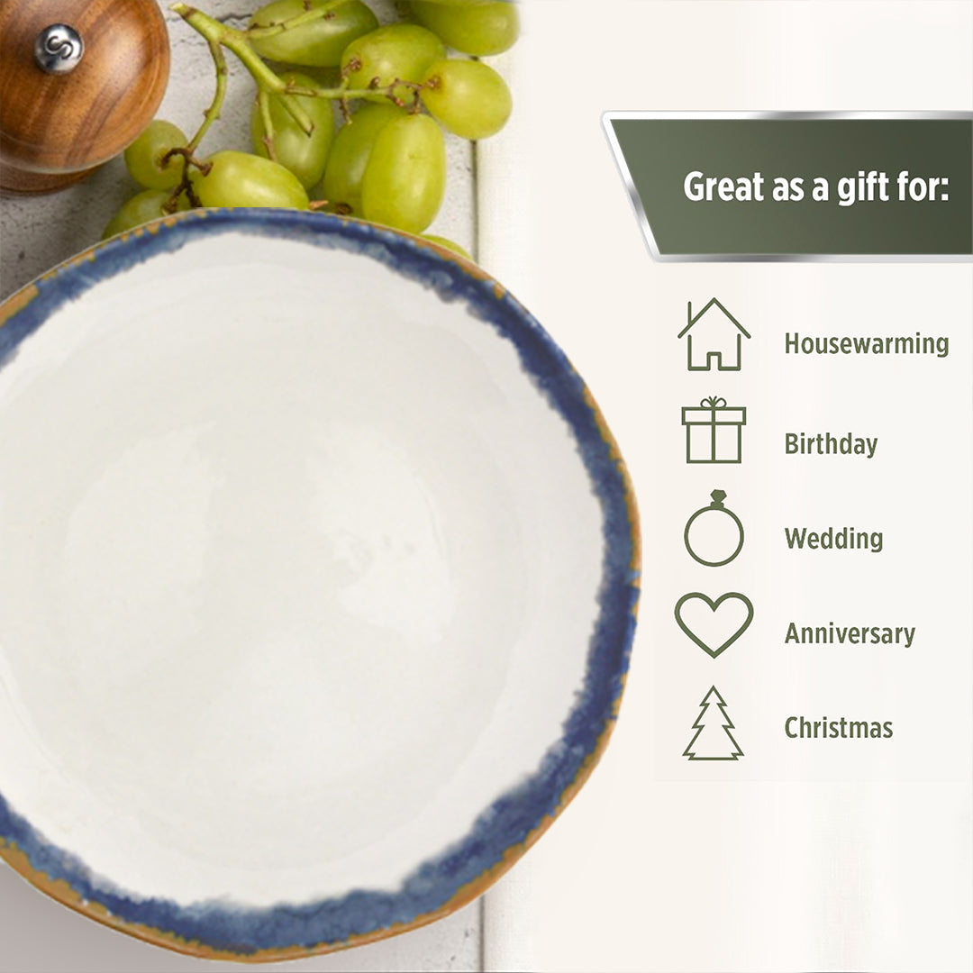 White Porcelain Serving Plate