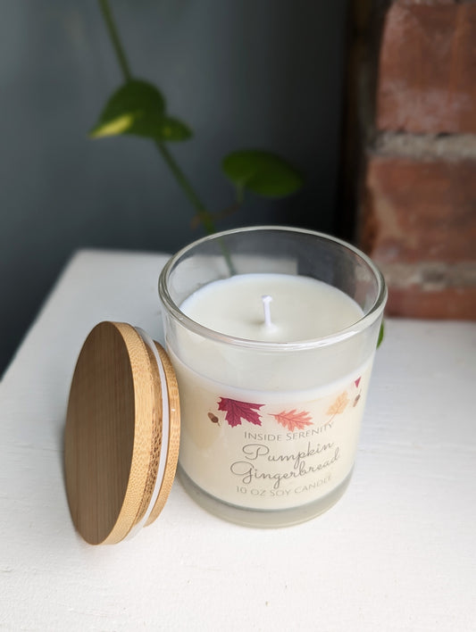 Pumpkin Gingerbread Candle