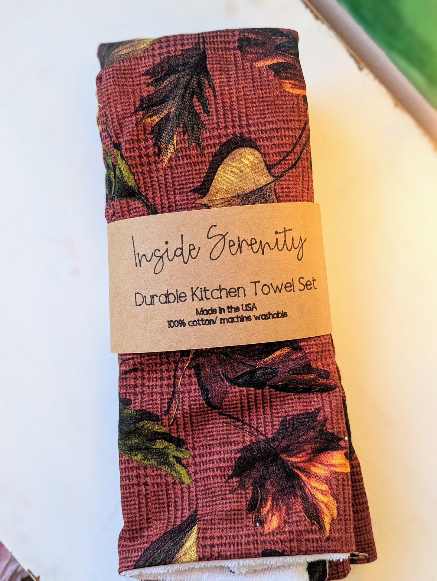 Fall Leaf Kitchen Towel