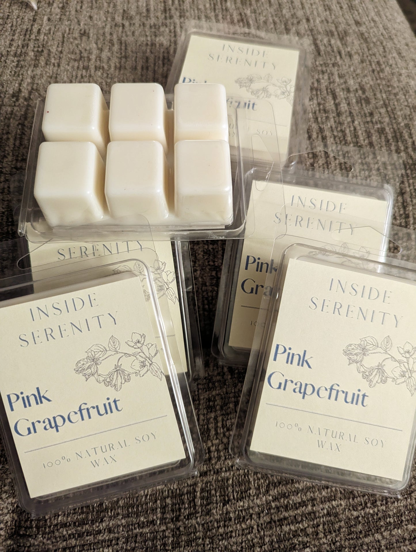 pink grapefruit wax melts