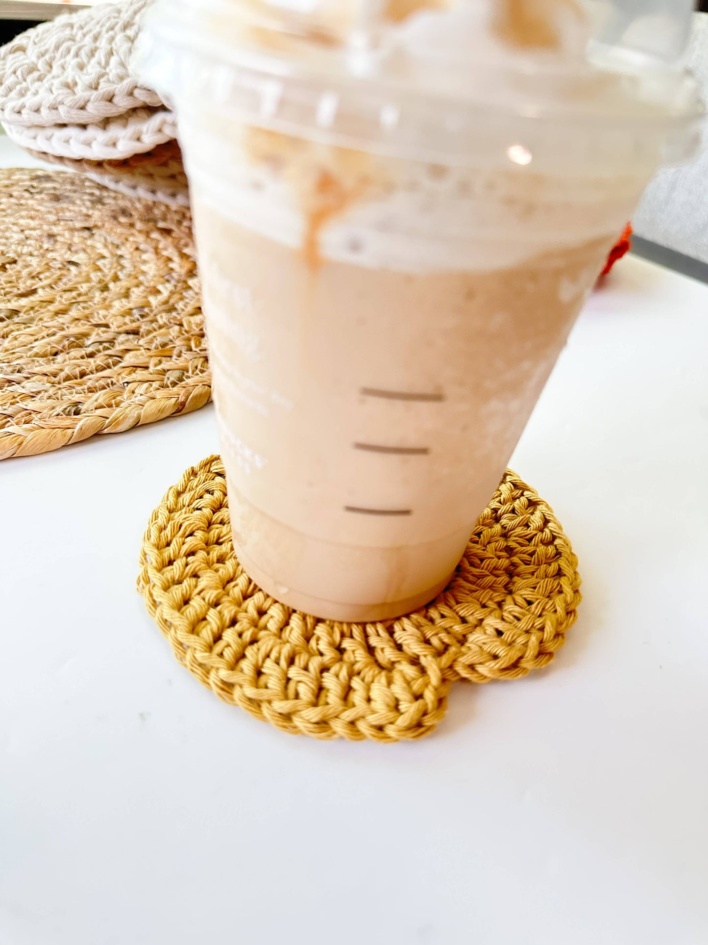 Pumpkin Cup Coasters