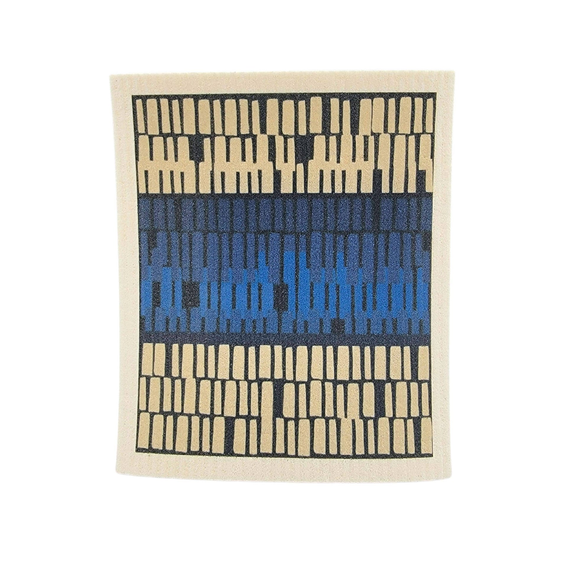 Summer Blue vintage swedish dish towel