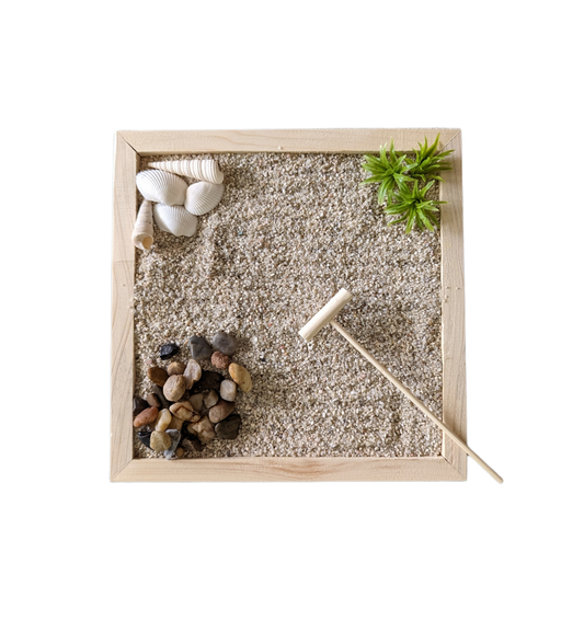 beach zen garden sand tray