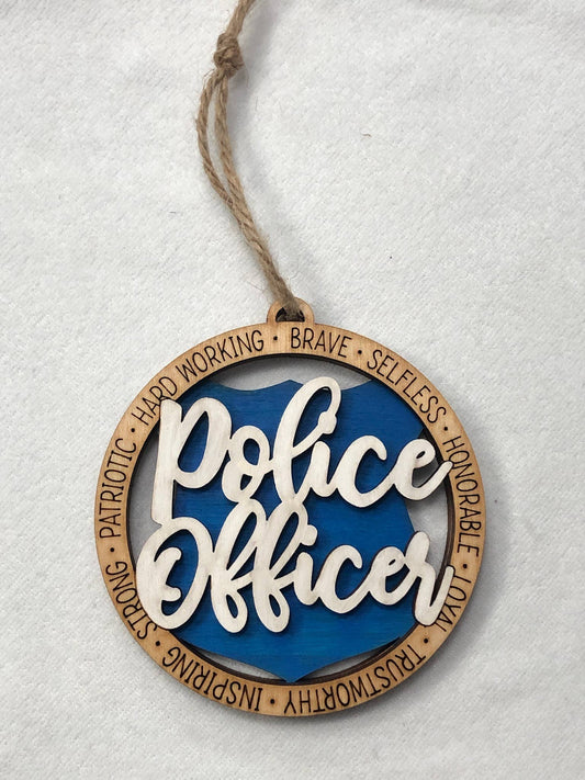 Police Ornament