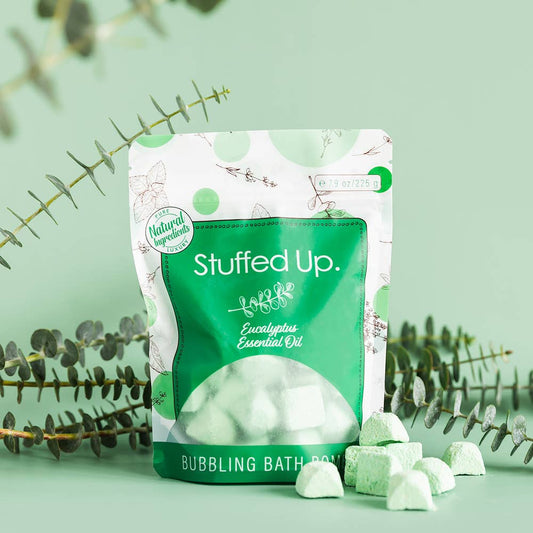 Stuffed up bath bombs