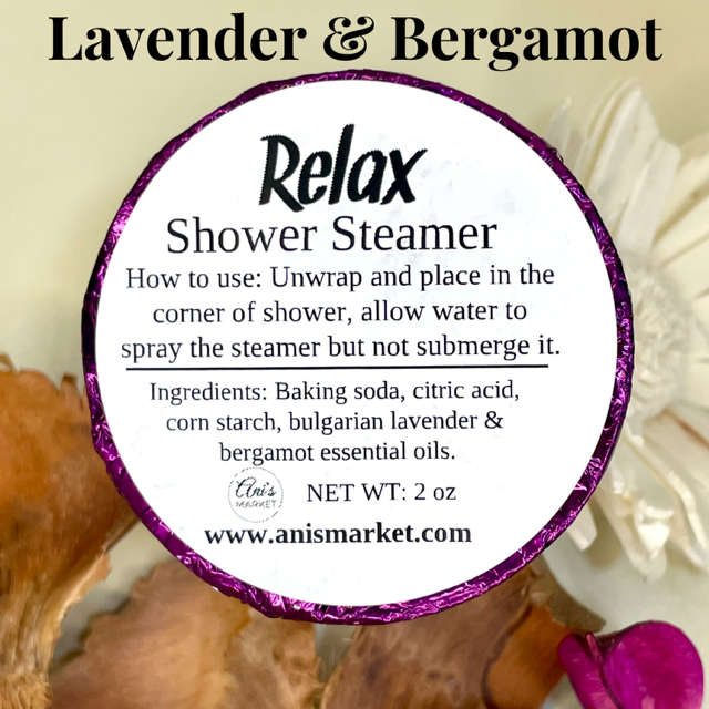 relax shower steamer 